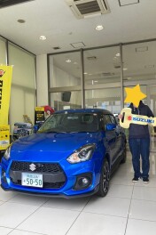 スイフトスポーツ納車！